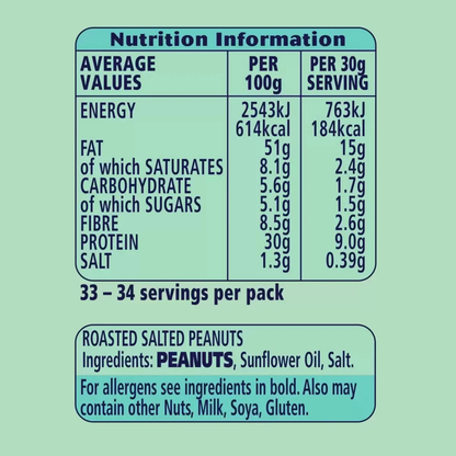 KP Original Salted Peanuts, 1kg