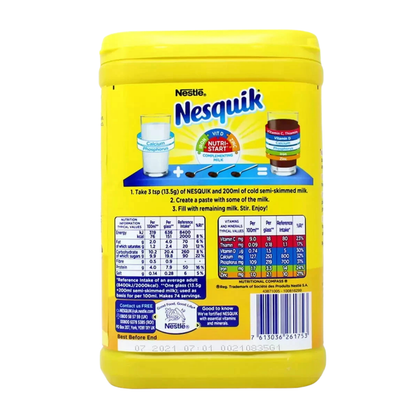 Nesquik Chocolate Flavoured Milkshake Powder