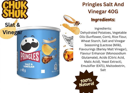 Pringles Multi Flavour Crisps 12 x 40g Snacks
