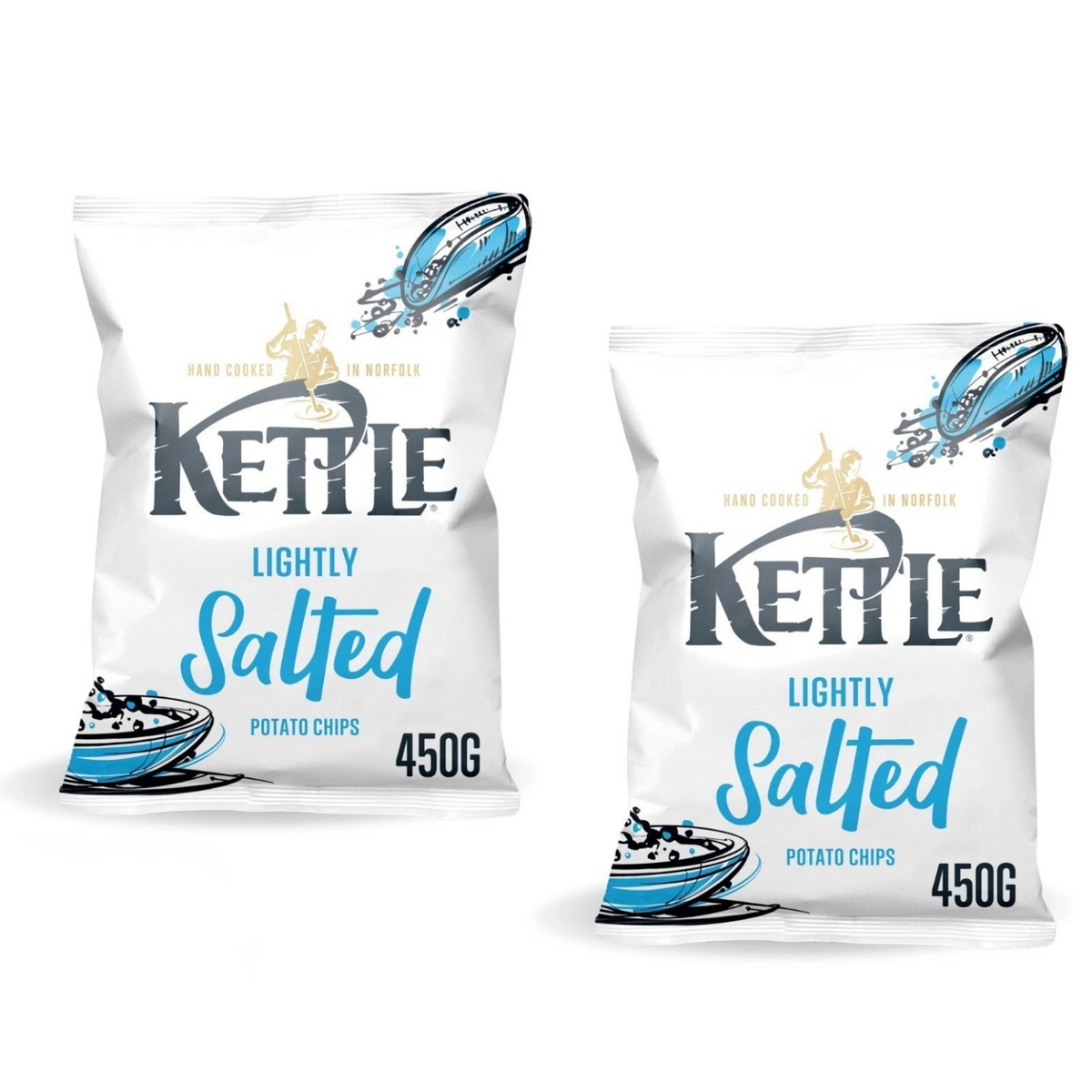 Kettle Lightly Salted Potato Crisps
