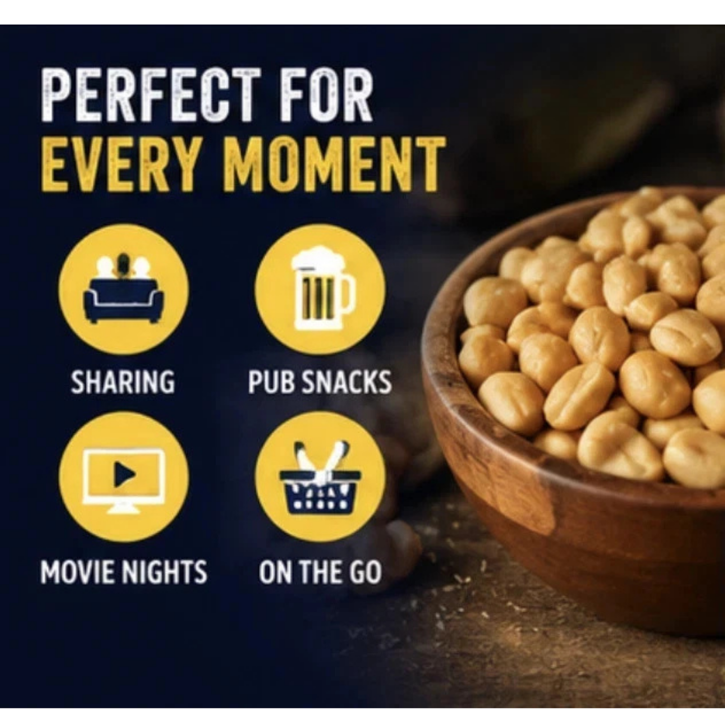 KP Original Salted Peanuts, 1kg
