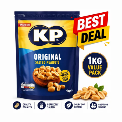 KP Original Salted Peanuts, 1kg