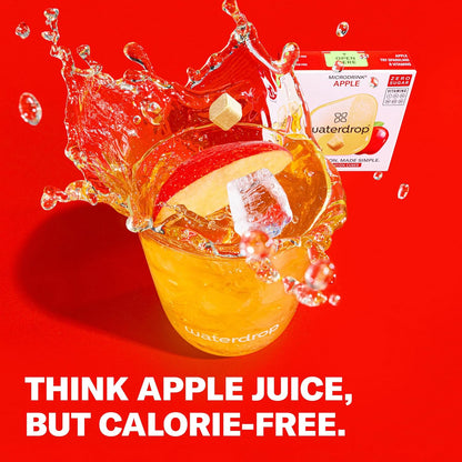 Waterdrop Apple Microdrink Hydration Cubes 12 Servings