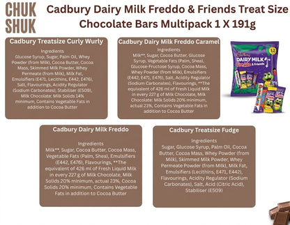 Cadbury Dairy Milk Freddo & Friends Multipack (191g)