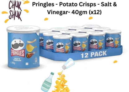 Pringles Multi Flavour Crisps 12 x 40g Snacks