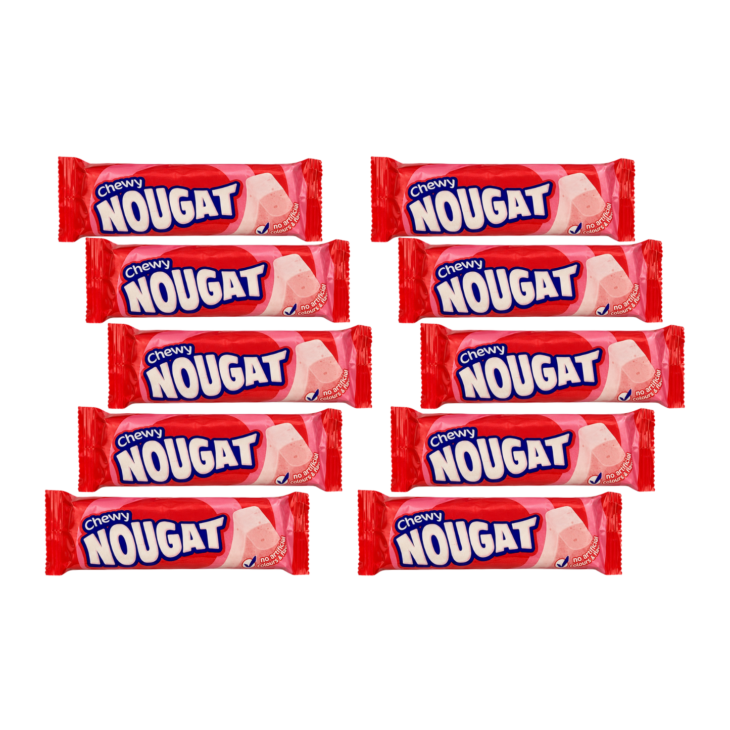 Barratt Chewy Nougat - Pack of 10