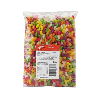 Barratt Jelly Beans 3kg Bulk Bag