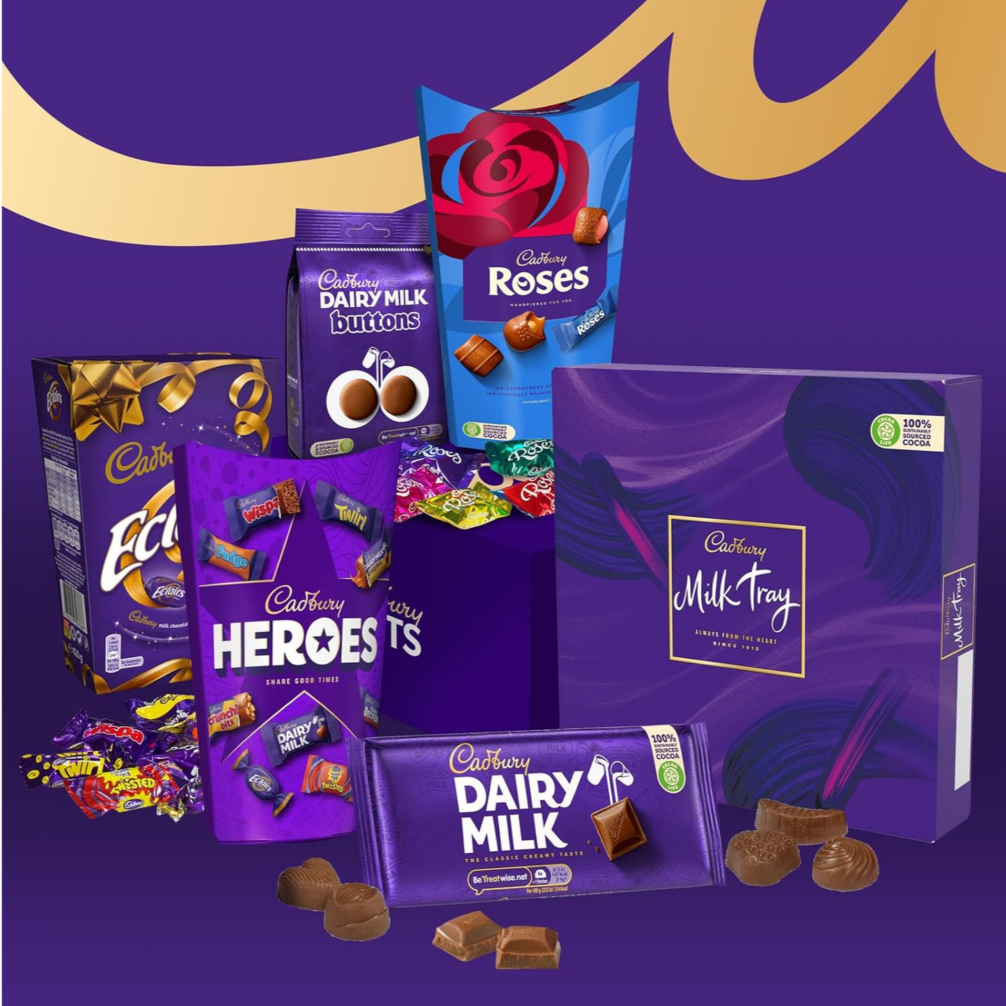Cadbury Chocolate Sharing Hamper Gift Box