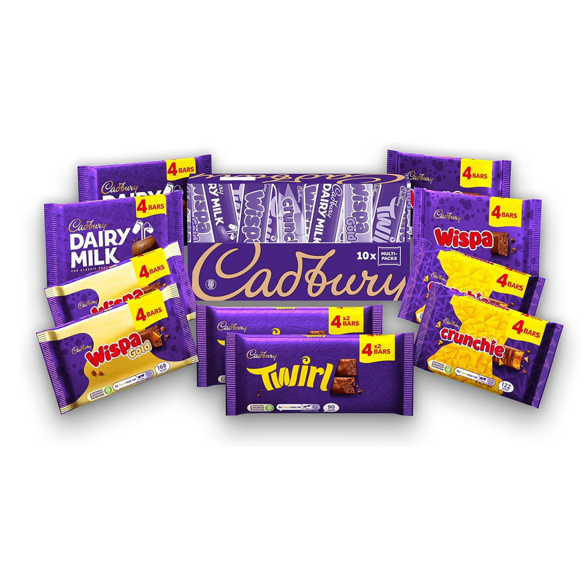 Cadbury Chocolates Mixed Multipack Collection - Chuk Shuk