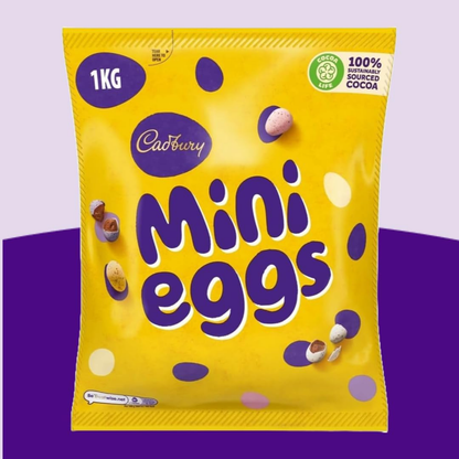 Cadbury Milk Chocolate Mini Eggs - 1 kg