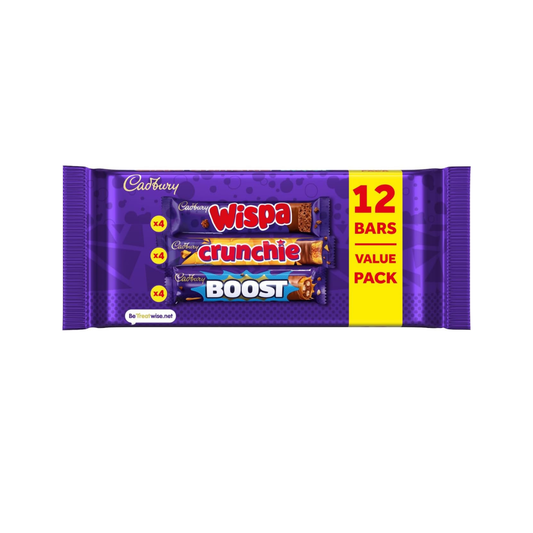 Cadbury Mixed Chocolate Bar Value Pack - Chuk Shuk