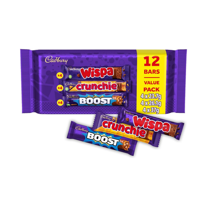 Cadbury Mixed Chocolate Bar Value Pack