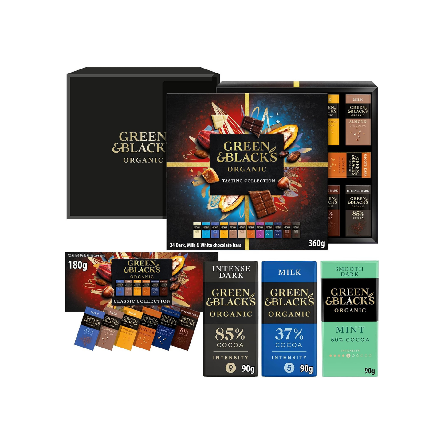 Green & Black's Chocolate Lovers Collection