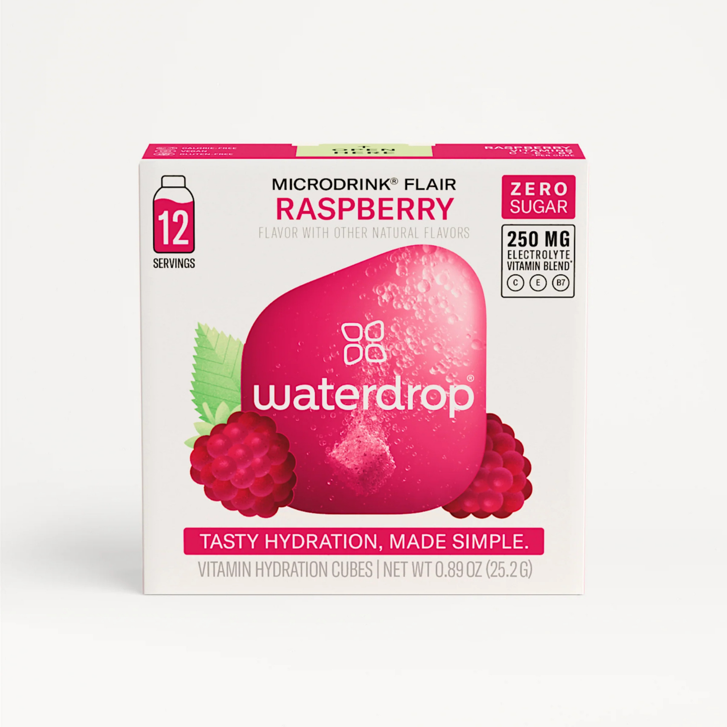 Waterdrop Microdrink Cubes Variety Pack(3 Packs x 12 Cubes)