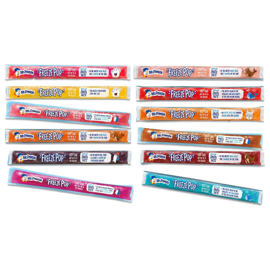 Mr. Freeze Freeze Ice Pops 12 x 45ml – Assorted Flavours