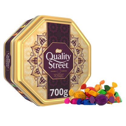 Quality Street Assorted Chocolate and Toffee Tin 700g