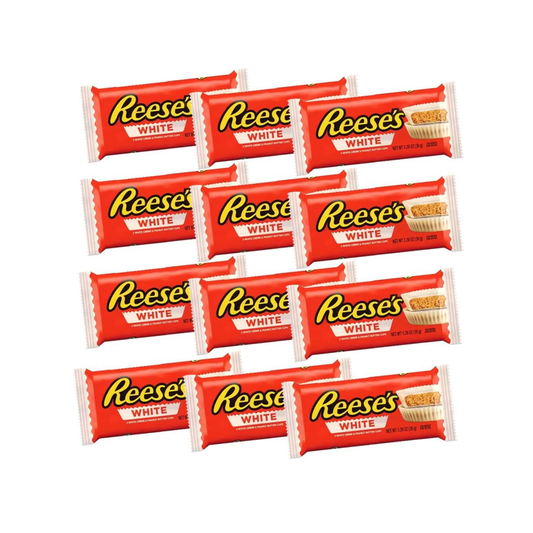 Reese's White Peanut Butter Cups | Full Box 24 x 39g