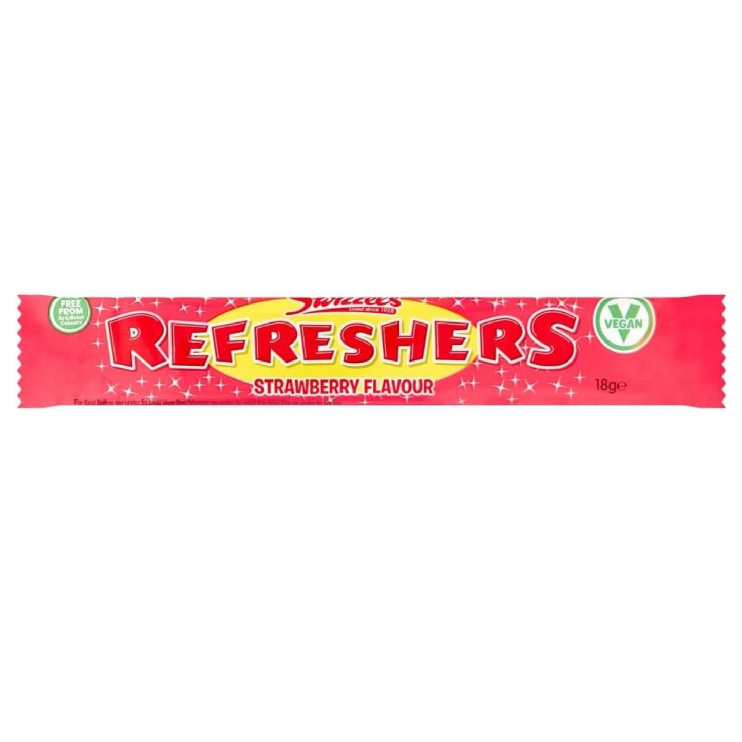 Swizzels Retro Chew Bars Bulk Box – Refreshers Strawberry x 18