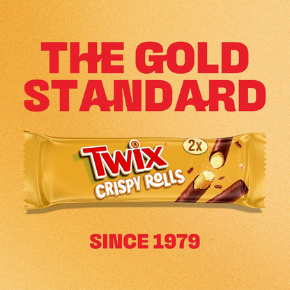 Twix Crispy Rolls - 24 Chocolate Bars(22.5g)