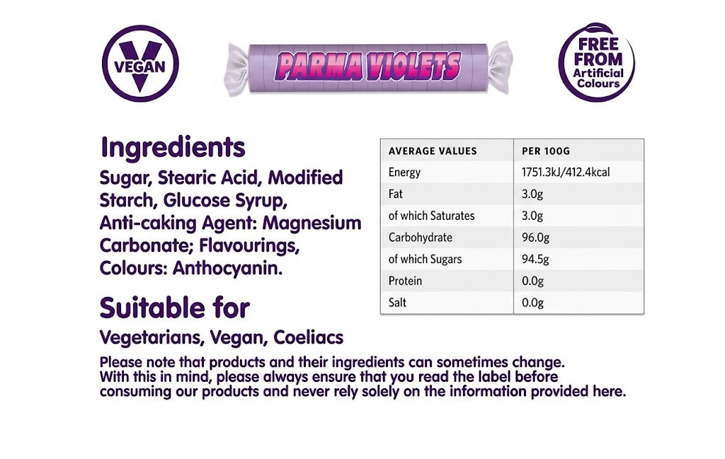 Swizzels Parma Violets Bag Multipacks (500g - 3kg)