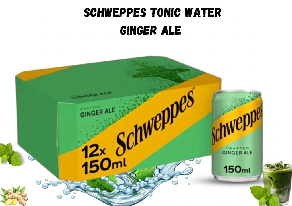 Schweppes Sparkling Ginger Ale 150ml (12 Pack)