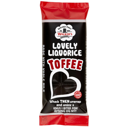 Walkers Nonsuch Lovely Liquorice Toffee Bars 50g (Box of 24 Bars)
