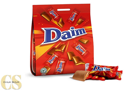 MINI DAIM BARS CHOCOLATE 200g BAG