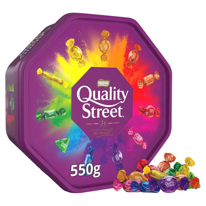 Nestle Quality Street Chocolate Tub (550g) – Assorted Chocolates & Toffees
