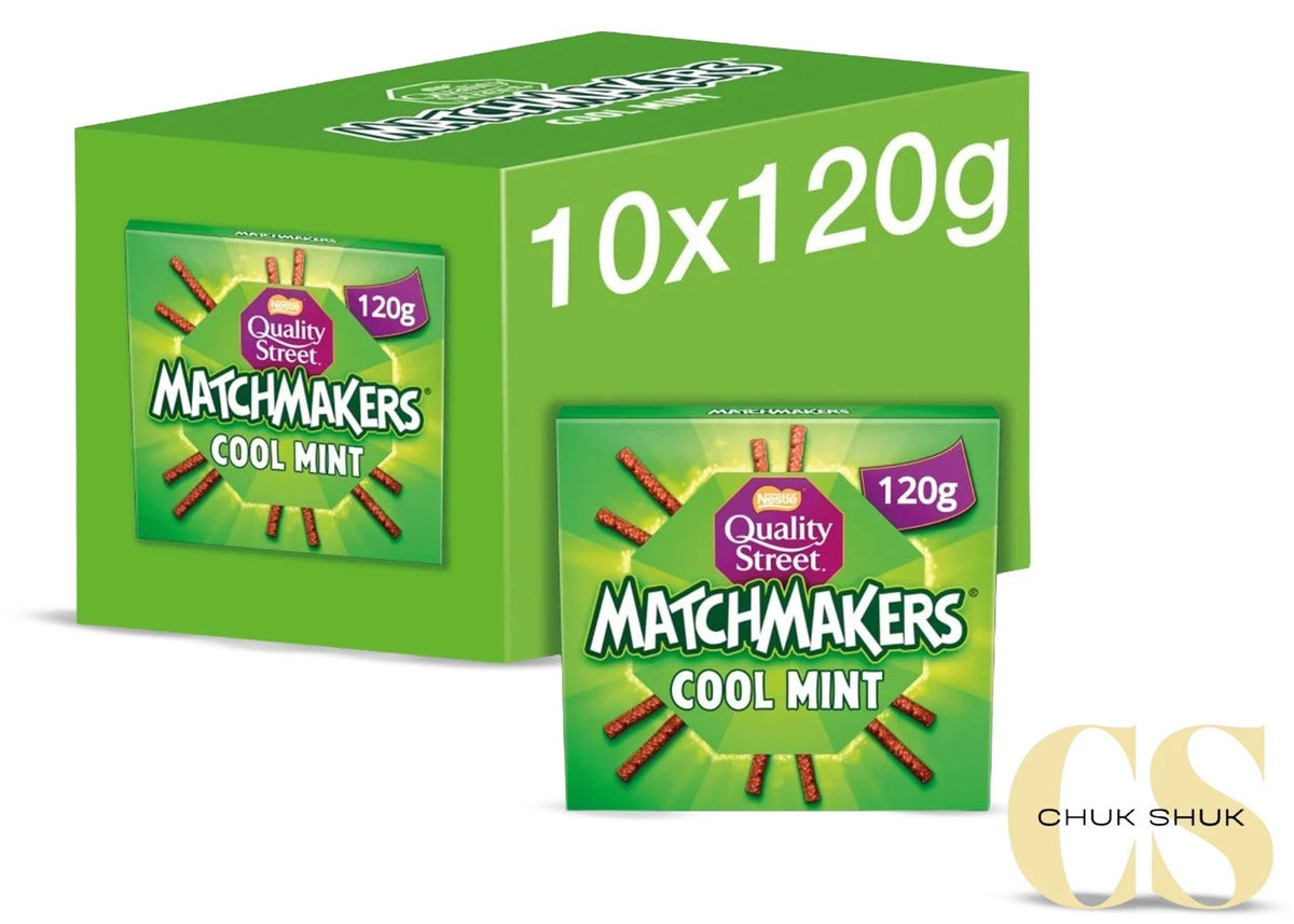 Nestle Quality Street Matchmakers Cool Mint – Full Box (10 x 120g)