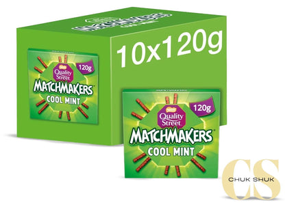 Nestle Quality Street Matchmakers Cool Mint – Full Box (10 x 120g)