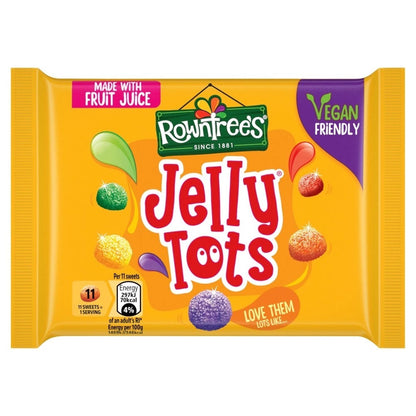 Rowntree's Jelly Tots Sweets (42g x 36 Full Box)