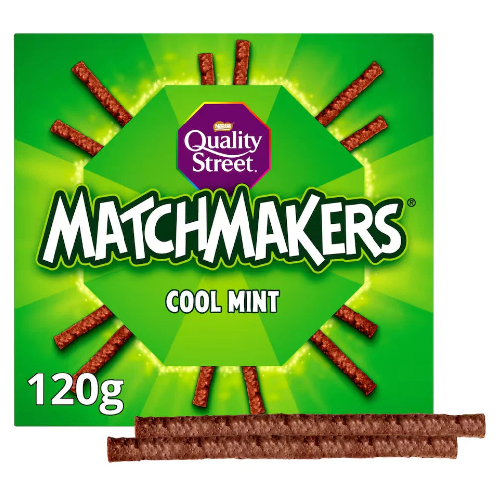 Nestle Quality Street Matchmakers Cool Mint – Full Box (10 x 120g)