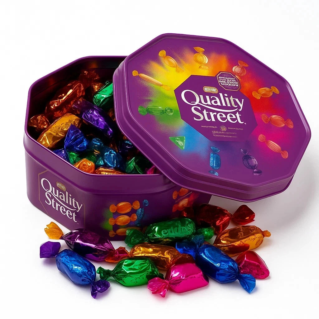 Nestle Quality Street Chocolate Tub (550g) – Assorted Chocolates & Toffees