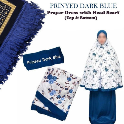 Islamic Prayer Clothes for Women | 2-Piece Modest Salah Abaya & Hijab Set