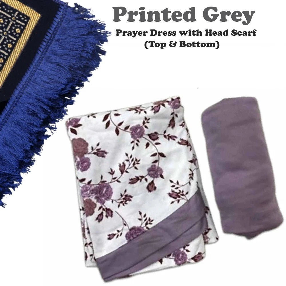 Islamic Prayer Clothes for Women | 2-Piece Modest Salah Abaya & Hijab Set