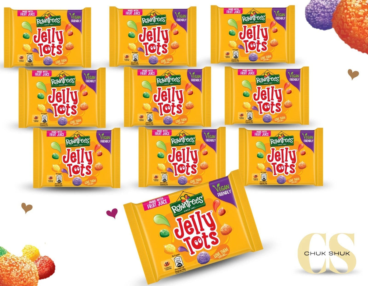 Rowntree's Jelly Tots Sweets (42g x 36 Full Box)