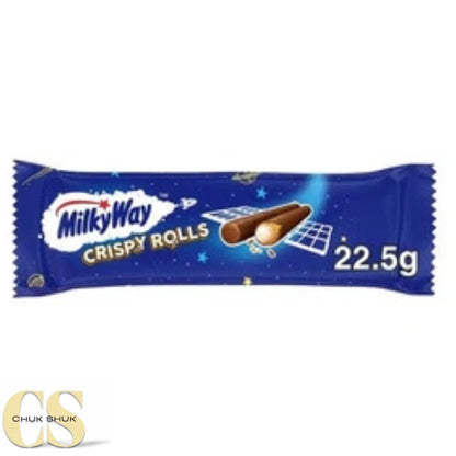 Milky Way Crispy Rolls Chocolate Wafer Bars (12 x 22.5g)