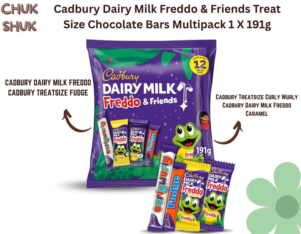 Cadbury Dairy Milk Freddo & Friends Multipack (191g)