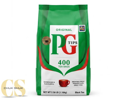 PG Tips Original Black Tea Bags – 400 Bags (1.16kg)