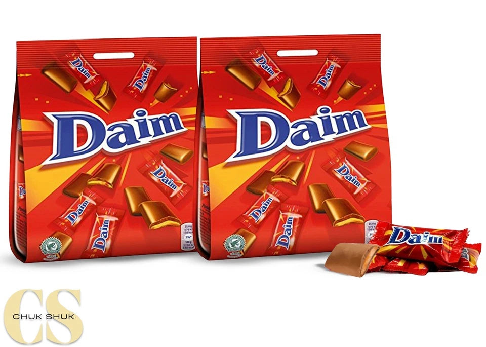 MINI DAIM BARS CHOCOLATE 200g BAG