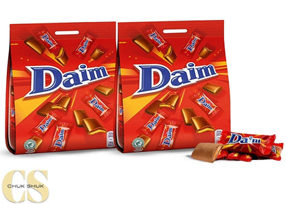 MINI DAIM BARS CHOCOLATE 200g BAG