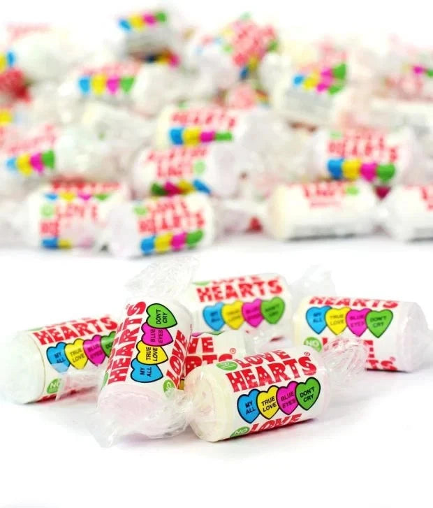 Swizzels Love Hearts Mini Rolls (Pack of 150)
