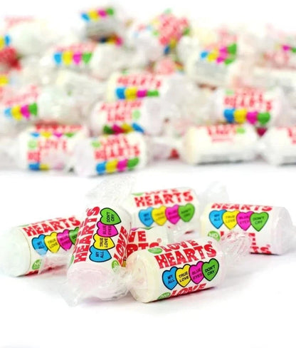 Swizzels Love Hearts Mini Rolls (Pack of 150)