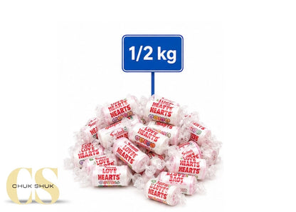 Swizzels Love Hearts Mini Rolls (500g)