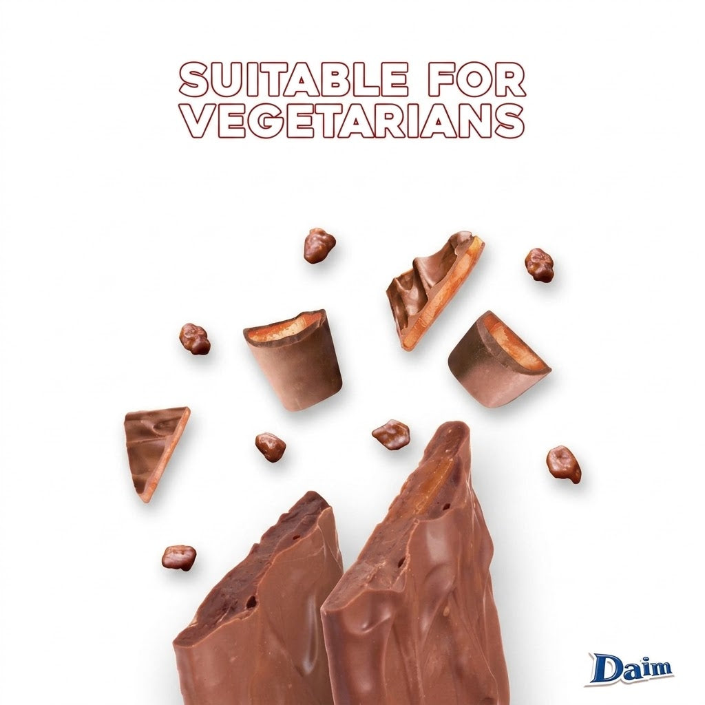 MINI DAIM BARS CHOCOLATE 200g BAG